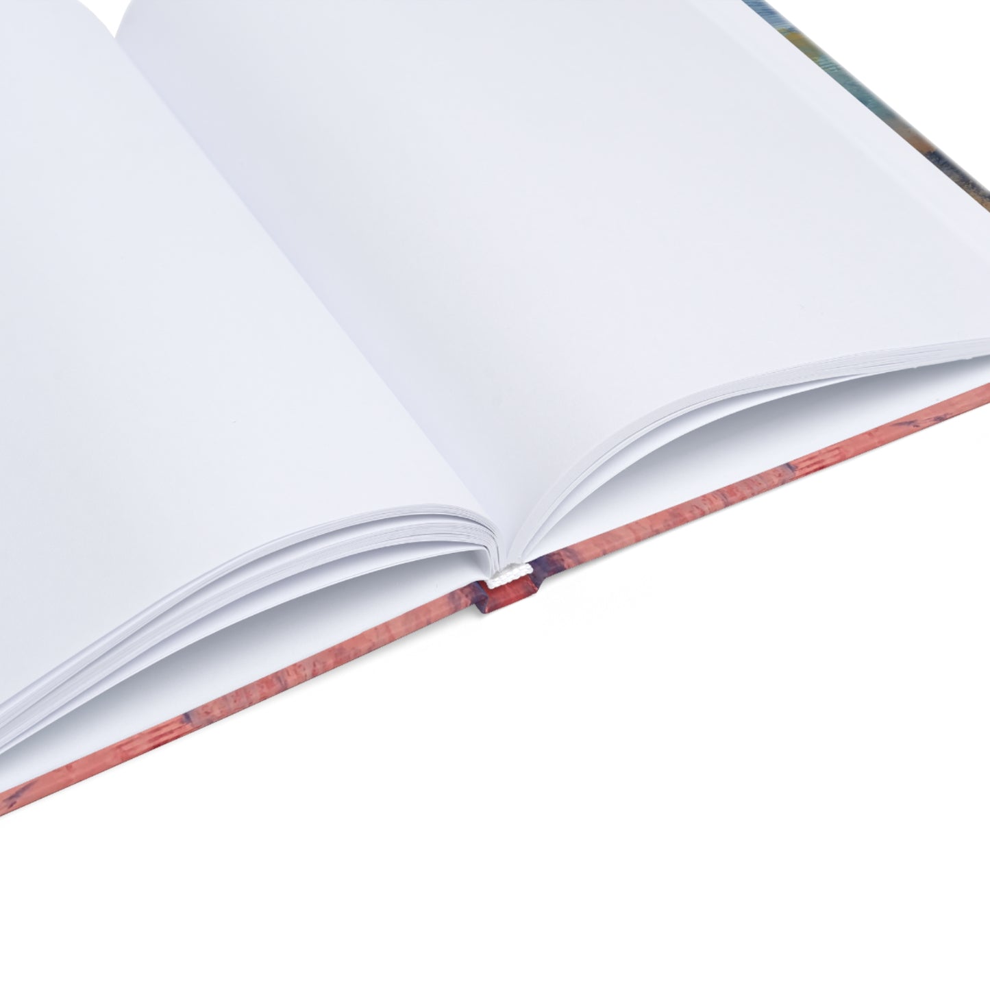 Art Design "Present" Hardcover Journal (A5) | Semi gloss laminated cover | 128 Lined or Blank Pages